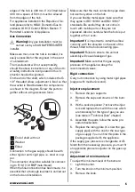 Preview for 5 page of Zanussi ZGG65414SA User Manual