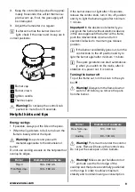 Preview for 9 page of Zanussi ZGG65414SA User Manual