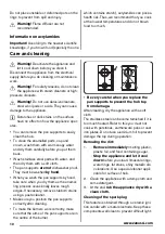 Preview for 10 page of Zanussi ZGG65414SA User Manual