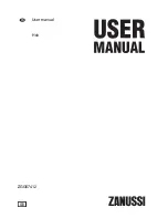 Предварительный просмотр 1 страницы Zanussi ZGG67412 User Manual