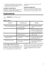 Preview for 9 page of Zanussi ZGG75XS524 User Manual