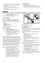 Предварительный просмотр 6 страницы Zanussi ZGG76524XA User Manual