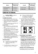 Предварительный просмотр 11 страницы Zanussi ZGG76524XA User Manual