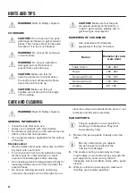 Предварительный просмотр 24 страницы Zanussi ZGG76524XA User Manual