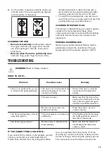 Предварительный просмотр 25 страницы Zanussi ZGG76524XA User Manual