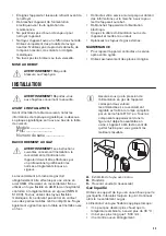 Предварительный просмотр 33 страницы Zanussi ZGG76524XA User Manual