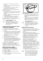 Предварительный просмотр 34 страницы Zanussi ZGG76524XA User Manual