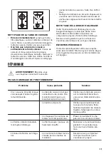 Предварительный просмотр 39 страницы Zanussi ZGG76524XA User Manual