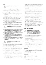 Предварительный просмотр 21 страницы Zanussi ZGG96624 User Manual