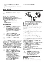 Предварительный просмотр 22 страницы Zanussi ZGG96624 User Manual