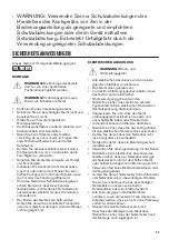 Предварительный просмотр 35 страницы Zanussi ZGG96624 User Manual