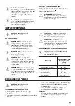 Preview for 43 page of Zanussi ZGG96624XA User Manual