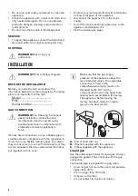 Preview for 6 page of Zanussi ZGH62414XA User Manual