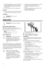 Preview for 6 page of Zanussi ZGH62417XA User Manual