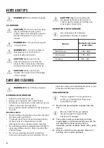 Предварительный просмотр 12 страницы Zanussi ZGH62424XA User Manual