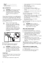 Предварительный просмотр 6 страницы Zanussi ZGH65414XA User Manual