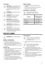 Предварительный просмотр 11 страницы Zanussi ZGH65414XA User Manual