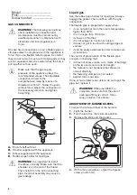 Preview for 6 page of Zanussi ZGH65424XS User Manual