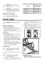 Предварительный просмотр 8 страницы Zanussi ZGH66424BB User Manual