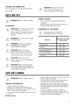 Preview for 11 page of Zanussi ZGH75524XS User Manual