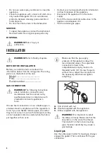 Preview for 6 page of Zanussi ZGH76528XS User Manual