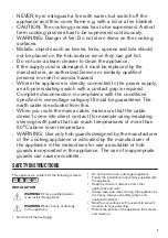 Preview for 3 page of Zanussi ZGH78534XA User Manual