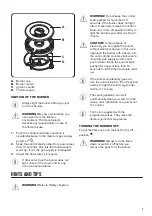 Preview for 7 page of Zanussi ZGH78534XA User Manual