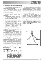 Preview for 17 page of Zanussi ZGL 63 IT User Information