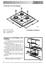 Предварительный просмотр 18 страницы Zanussi ZGL 63 IT User Information