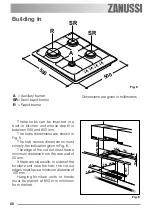 Предварительный просмотр 40 страницы Zanussi ZGL 63 IT User Information