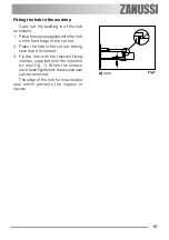 Предварительный просмотр 41 страницы Zanussi ZGL 63 IT User Information