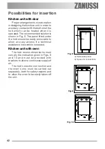 Предварительный просмотр 42 страницы Zanussi ZGL 63 IT User Information