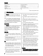 Preview for 2 page of Zanussi ZGL62I User Manual