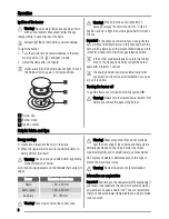 Preview for 8 page of Zanussi ZGL62I User Manual