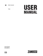 Zanussi ZGL640ITX User Manual preview