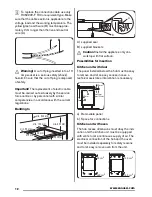 Preview for 12 page of Zanussi ZGL642T User Manual