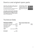 Предварительный просмотр 5 страницы Zanussi ZGM 78 ITX Instruction Booklet