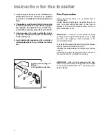 Предварительный просмотр 6 страницы Zanussi ZGM 78 ITX Instruction Booklet