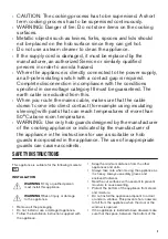 Preview for 3 page of Zanussi ZGM62444XA User Manual