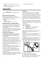 Preview for 6 page of Zanussi ZGNX645X User Manual