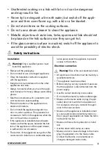 Preview for 3 page of Zanussi ZGO62414 User Manual