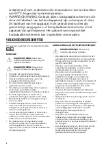 Предварительный просмотр 4 страницы Zanussi ZGO63414BA User Manual