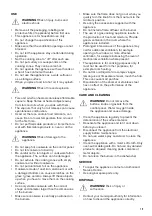 Предварительный просмотр 19 страницы Zanussi ZGO63414BA User Manual