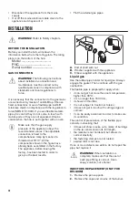 Предварительный просмотр 20 страницы Zanussi ZGO63414BA User Manual