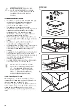 Предварительный просмотр 36 страницы Zanussi ZGO63414BA User Manual