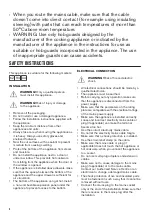 Preview for 4 page of Zanussi ZGO65414BA User Manual