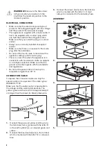 Preview for 8 page of Zanussi ZGO65414BA User Manual