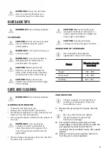 Preview for 11 page of Zanussi ZGO65414BA User Manual