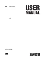 Предварительный просмотр 1 страницы Zanussi ZGO75524BA User Manual