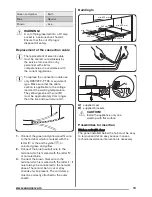 Предварительный просмотр 13 страницы Zanussi ZGO75524BA User Manual